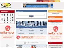 Tablet Screenshot of biyografi.net