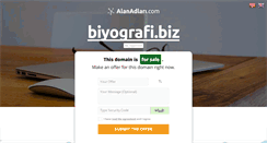 Desktop Screenshot of biyografi.biz